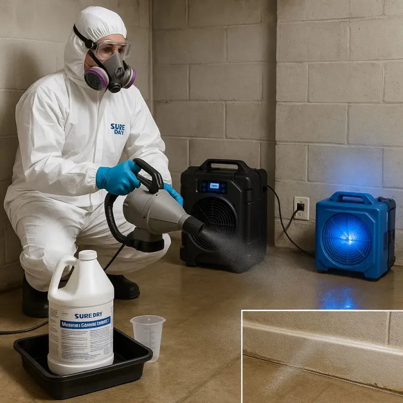 Sanitization and Odor Removal process in Calhoun City, MS