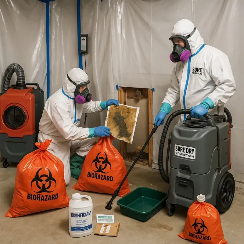 Contaminated Water Handling Protocols process in Calhoun City, MS